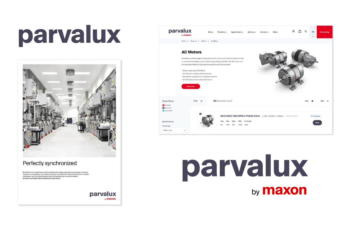 Parvalux Brand Update Parvalux